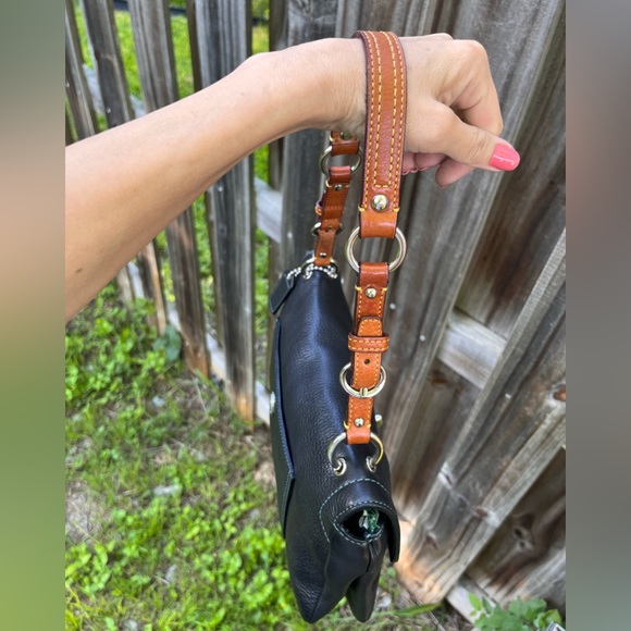 Vintage Leather Coach Chelsea Turnlock shoulder bag 8A40 - Picture 7 of 12